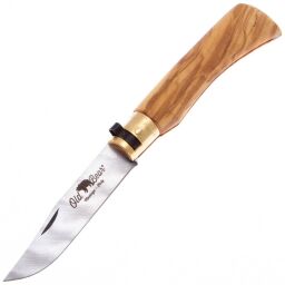 Нож Antonini Old Bear Damascus M сталь Damasteel DS93X рукоять Olive