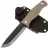 Нож Kizer Polaris black сталь 1095 рукоять Tan G10