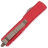 Нож Microtech Ultratech S/E Bronze сталь M390 рукоять Red Aluminium (121-13RD)