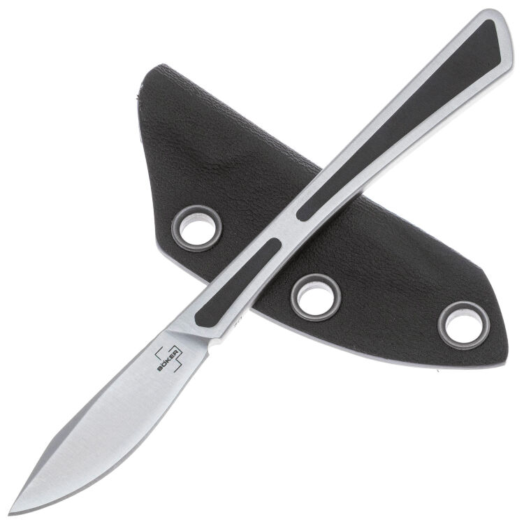 Нож Boker Plus Scalpel сталь D2 рукоять Steel/Epoxy finish (02BO072)