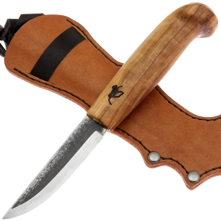 Нож Финка Стандарт сталь AUS-10Co рукоять Клён (Дух Диких Лесов)