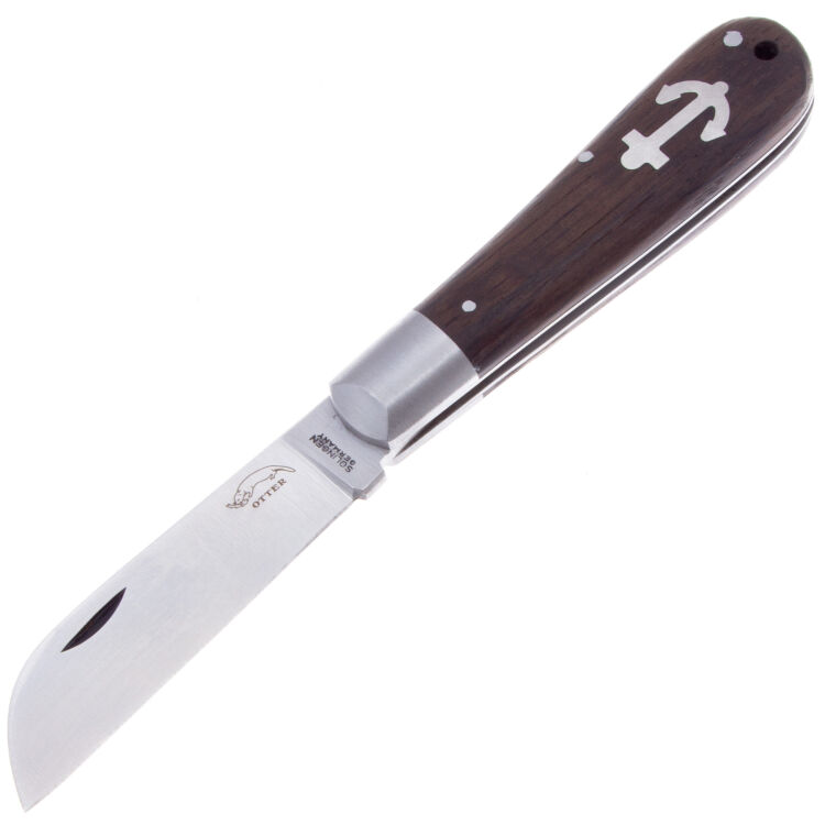 Нож Otter Large Anchor сталь C75 рукоять Smoked Oak (OTT172ML)