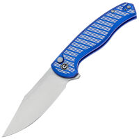 Нож CIVIVI Stormhowl satin сталь Nitro-V рукоять Milled Blue Aluminum (C23040B-2)