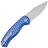 Нож CIVIVI Stormhowl satin сталь Nitro-V рукоять Milled Blue Aluminum (C23040B-2)