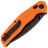 Нож Bestechman Ronan Black Titanized Stonewash сталь 14C28N рукоять Orange G10 (BMK02H)