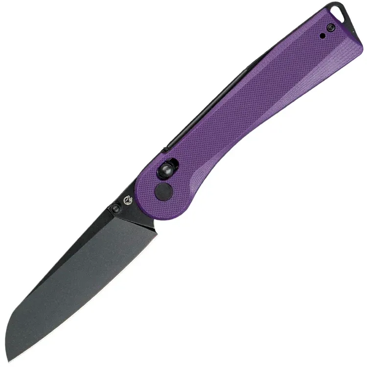 Нож Rapax Wisp blackwash сталь VG-10 рукоять Purple G10