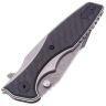 Нож ZT 0393 stonewash сталь CPM-20CV рукоять Ti/Glow Carbon Fiber