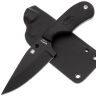 Нож Spyderco Subway Bowie black cталь LC200N рукоять FRN (FB48PBBK)