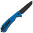 Нож Daggerr Yakuza DL blackwash сталь 8Cr14MoV рукоять Blue FRN