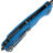 Нож Daggerr Yakuza DL blackwash сталь 8Cr14MoV рукоять Blue FRN