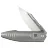 Нож WE Knife Flight Line satin сталь M390 рукоять Beadblast Titanium (WE23089-3)