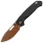 Нож Vosteed Zander copper dune сталь S35VN рукоять Black Aluminum