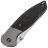 Нож WE Knife Nitro OG satin сталь CPM-20CV рукоять Gray Ti/Marble CF (WE23035-1)