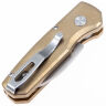 Нож Pro-Tech Runt 5 Wharncliffe сталь CPM-20CV рукоять Bronze AL (R5110)