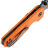 Нож Vosteed Hedgehog blackwash сталь S35VN рукоять Orange Aluminum
