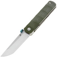 Нож Kansept BTF stonewash сталь S35VN рукоять Green G10