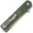 Нож Kansept BTF stonewash сталь S35VN рукоять Green G10
