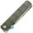 Нож Kansept BTF stonewash сталь S35VN рукоять Green G10