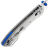 Нож Vosteed Mini Nightshade satin сталь S35VN рукоять Gray Titanium