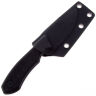 Нож Real Steel Receptor Blackwash сталь 9Cr18MoV рукоять Black G10 (3551)