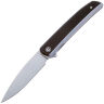 Нож CIVIVI Savant Beadblast сталь 14C28N рукоять Steel/Black G10 (C20063B-2)