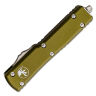 Нож Microtech UTX-70 S/E Stonewash сталь M390 рукоять Olive Drab Aluminum (148-10OD)