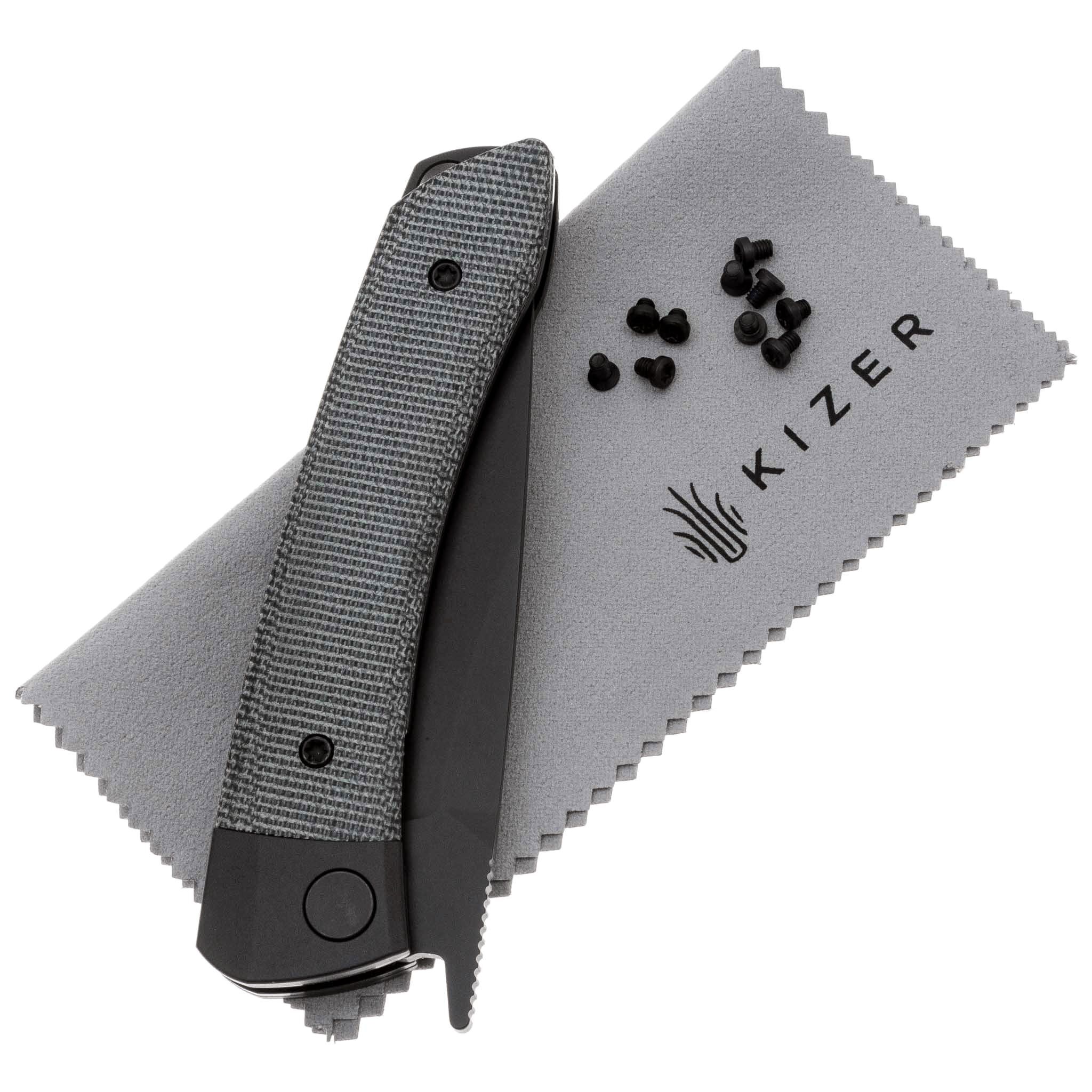 Нож Kizer Mini Momo black V3663C2 | Магазин Forest-Home