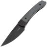 Нож Kizer Mini Momo black сталь 154CM рукоять Black Aluminum/Micarta