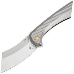 Нож Kizer Dawn satin сталь S35VN рукоять Silver Titanium