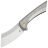 Нож Kizer Dawn satin сталь S35VN рукоять Silver Titanium