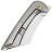 Нож Kizer Dawn satin сталь S35VN рукоять Silver Titanium