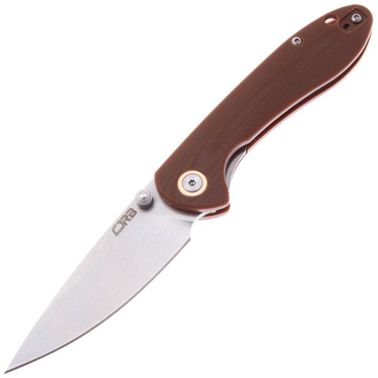 Нож CJRB Small Feldspar сталь D2 рукоять Brown G10 (J1912S-BNC)