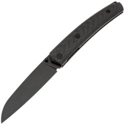 Нож Petrified Fish Patte blackwash сталь 14С28 рукоять Carbon Fiber