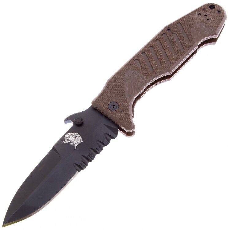 Нож FOX Col Moschin Delta Special Operation Knife сталь N690 рук. G10 (FX-SOK09CM01E)