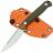 Нож Kizer Evenki 1 stonewash сталь AEB-L рукоять Orange/Green G10