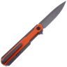 Нож We Knife Peer сталь CPM-20CV рукоять Ti/Orange G10 (2015A)
