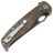 Нож QSP Gavial blackwash сталь D2 рукоять Dark brown Micarta (QS126-D2)