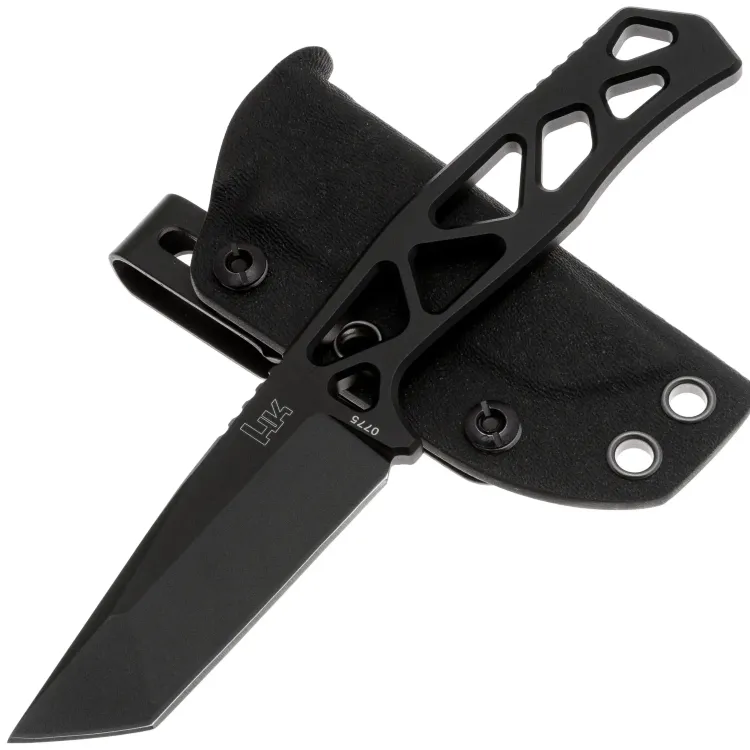 Нож Boker Plus/H&K FX01 black сталь D2 (02HK002)
