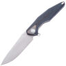Нож Rike Knife Tulay CF сталь 154CM рукоять Blue CF