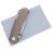 Нож Real Steel Luna Maius satin сталь N690 рукоять Tan Bronze Titanium (7092)