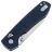 Нож Vosteed Raccoon CB satin сталь 14C28N рукоять Blue Micarta