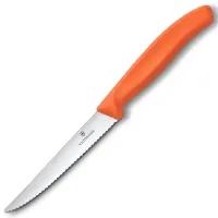 Нож кухонный Victorinox Classic Steak and Pizza Knife Orange (6.7239.C1)