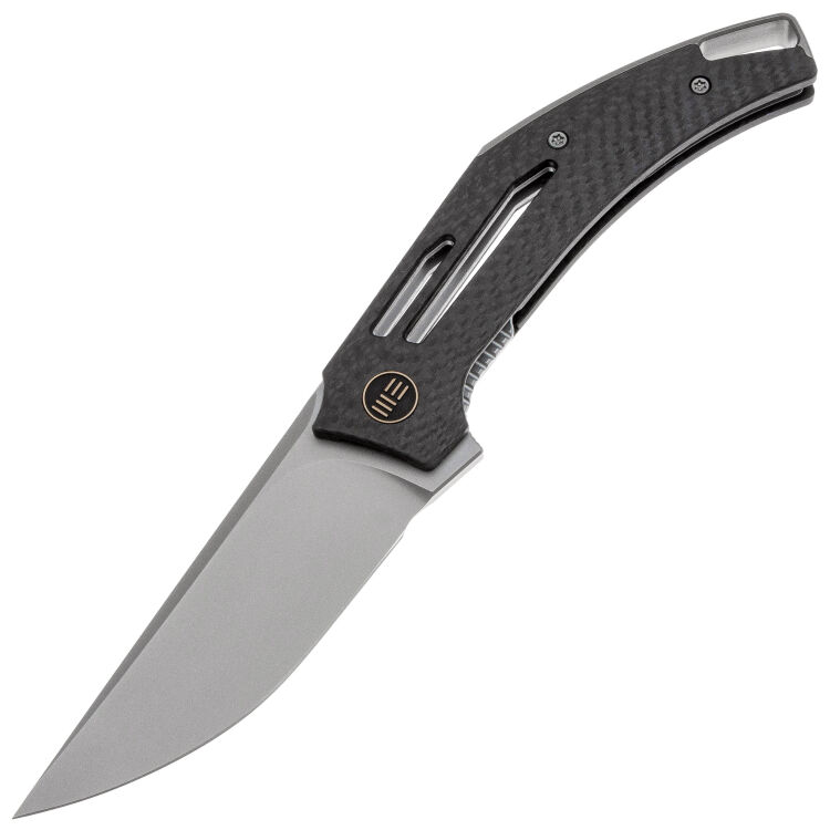 Нож WE Knife Speedliner beadblast сталь CPM-20CV рукоять Twill Carbon Fiber (WE22045B-1)