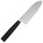 Нож кухонный Owl Knife Сантоку SA180 сталь Elmax рукоять черная G10