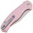 Нож CIVIVI Stormhowl satin сталь Nitro-V рукоять Milled Pink Aluminum (C23040B-3)