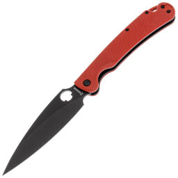 Нож Daggerr Sting XL DLC сталь D2 рукоять Red G10
