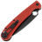 Нож Daggerr Sting XL DLC сталь D2 рукоять Red G10