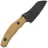 Нож Kizer Bulldog Fix blackwash сталь 14C28N рукоять Brown G10