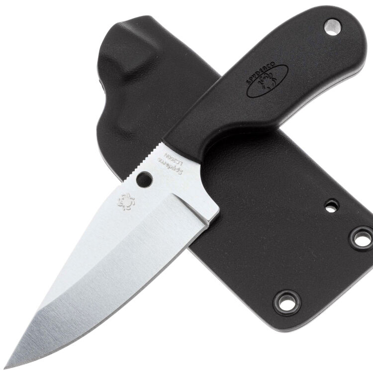 Нож Spyderco Subway Bowie satin cталь LC200N рукоять FRN (FB48PBK)