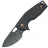 Нож Fox Suru blackwash сталь M398 рукоять Carbon Fiber/Titanium (FX-526LI CF)